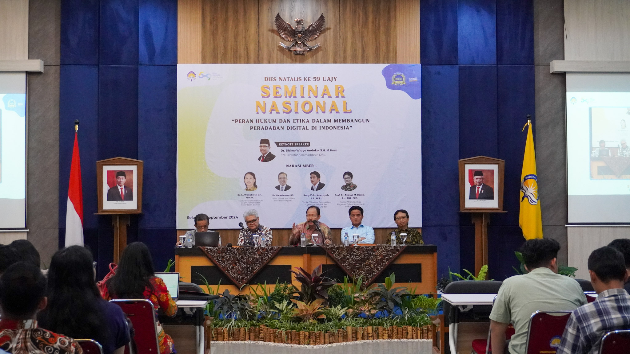 Seminar Nasional Dalam Rangka Dies Natalis ke-59 Universitas Atma Jaya Yogyakarta Image