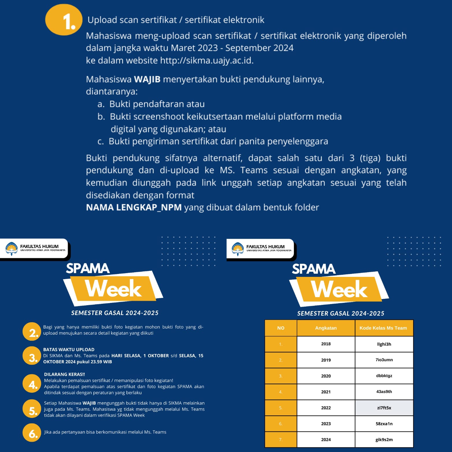 Spama Week Semester Gasal 2024-2025 Image