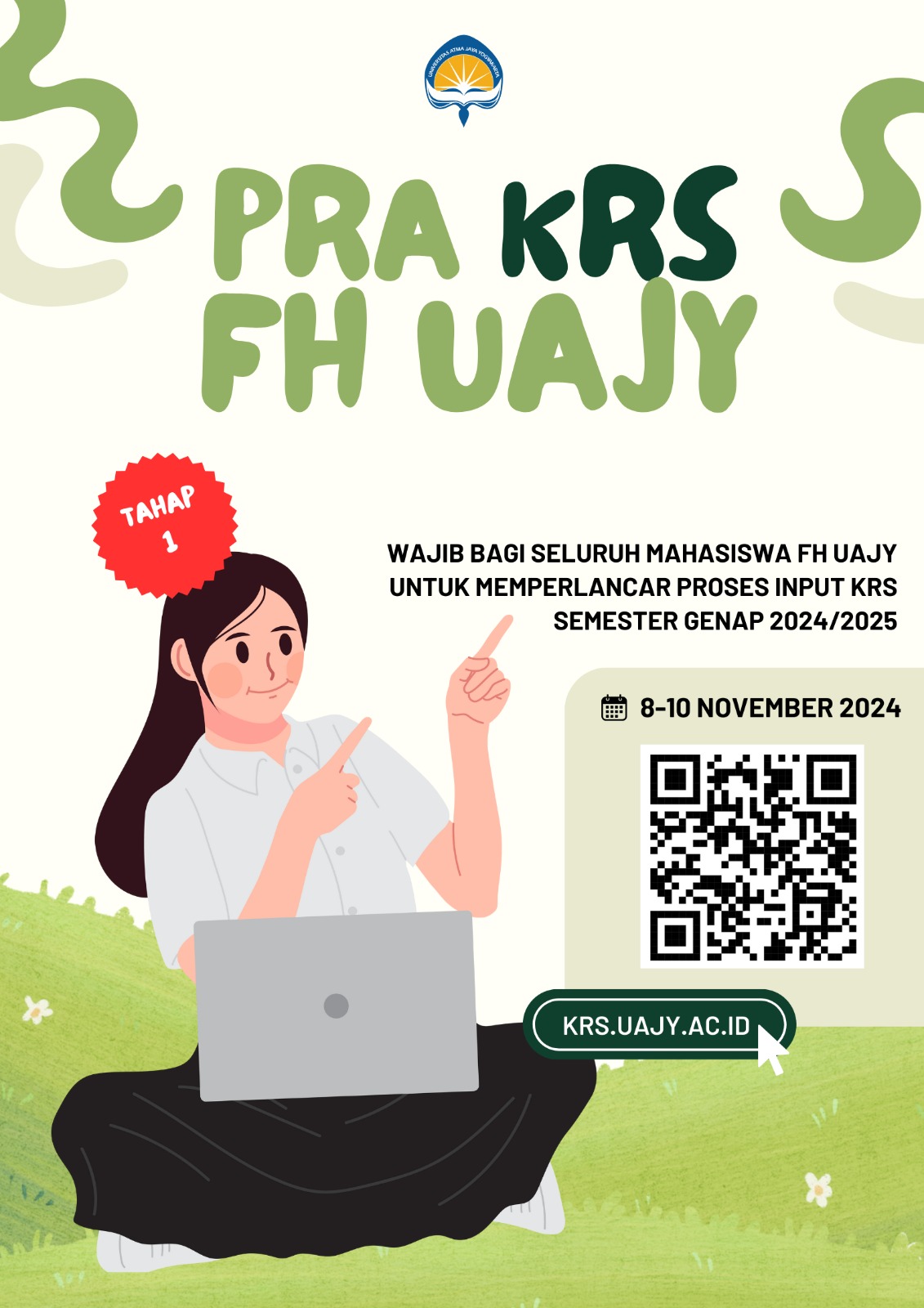 Pengumuman Akademik: Pra KRS Tahap 1 Image