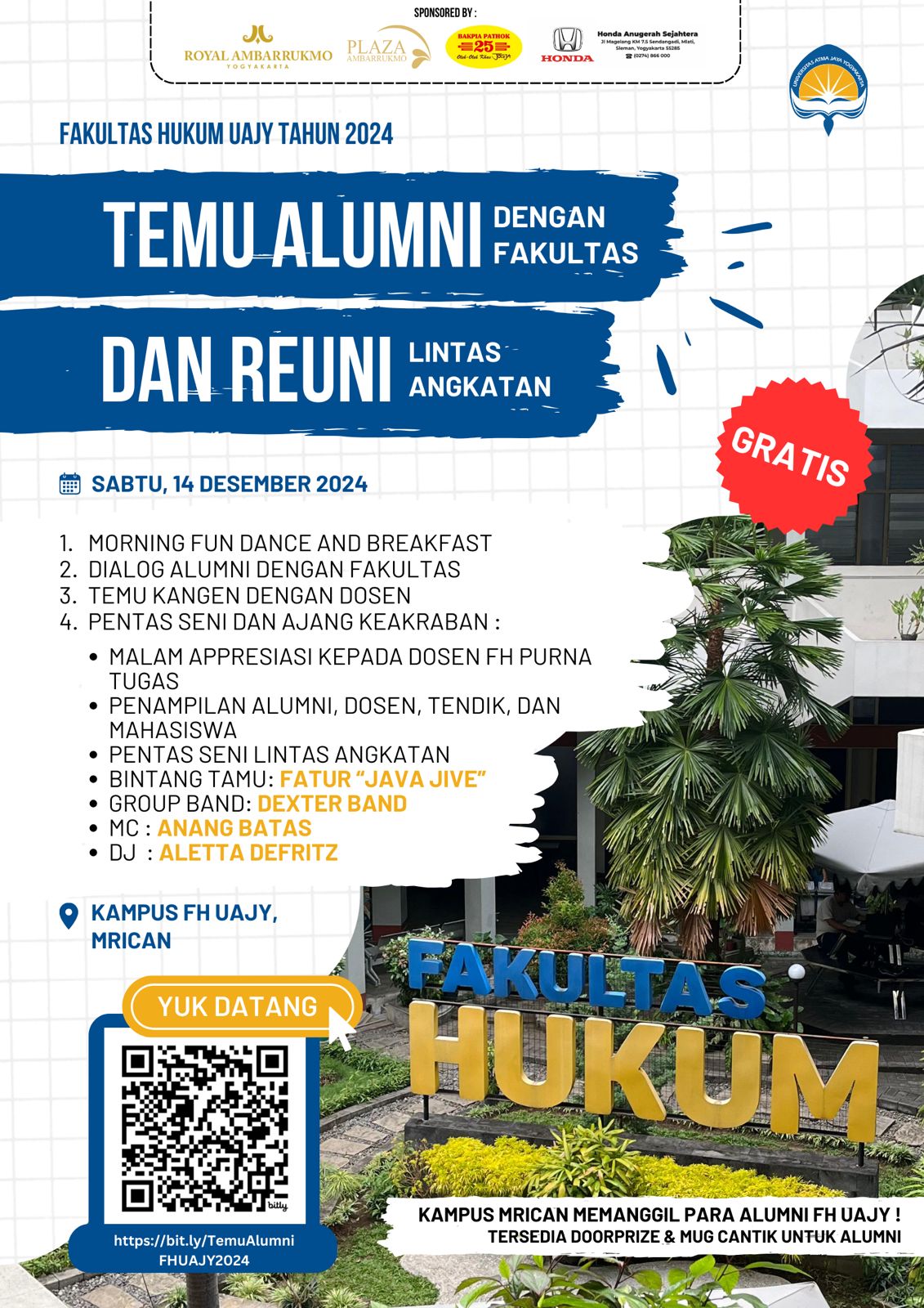 Temu Alumni Dengan Fakultas dan Reuni Lintas Angkatan Image