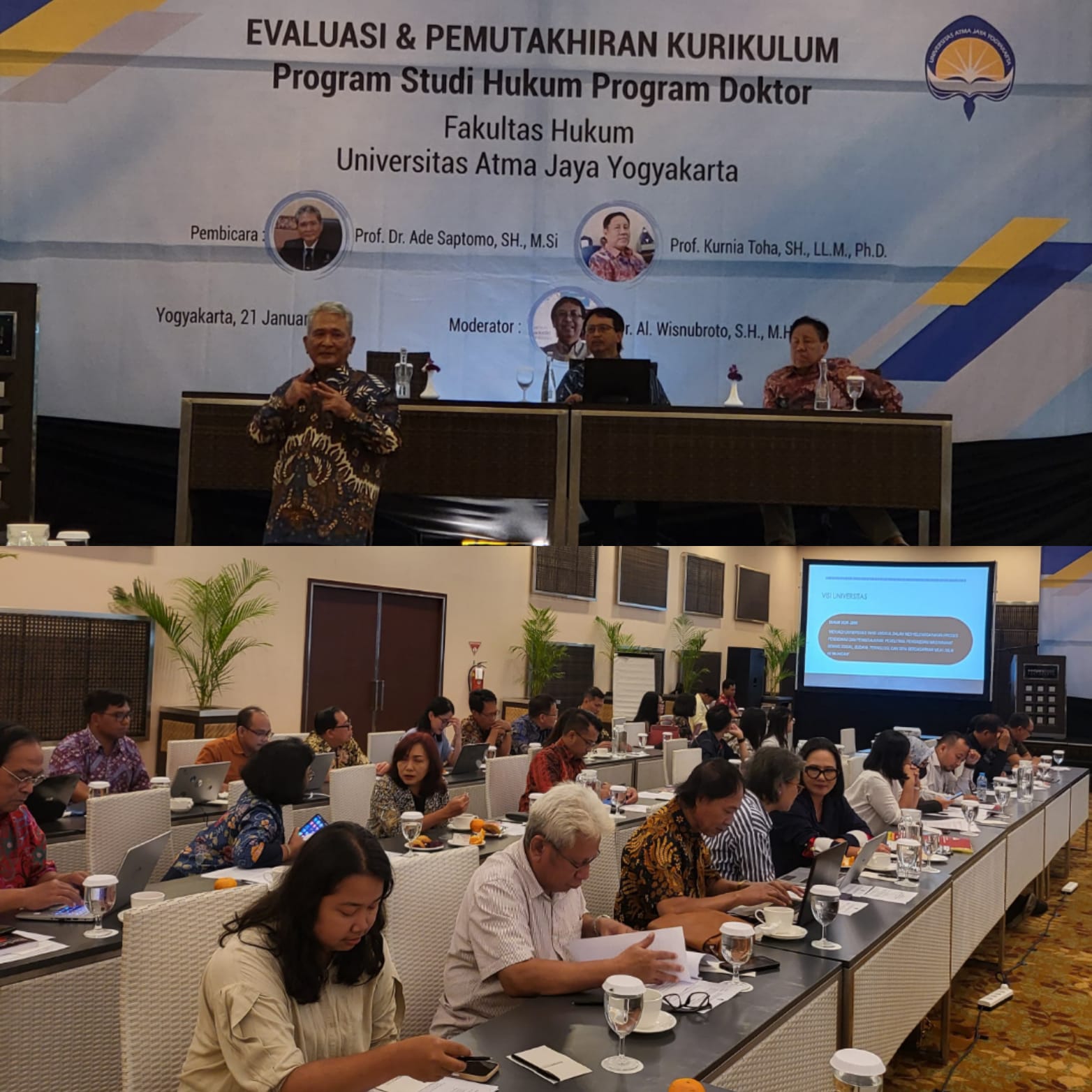 Focus Group Discussion “Evaluasi dan Pemutakhiran Kurikulum Program Studi Hukum Program Doktor Fakultas Hukum Universitas Atma Jaya Yogyakarta” Image