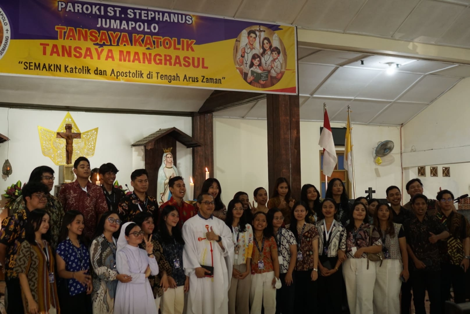 Perayaan Ekaristi Minggu Panggilan dan Perayaan Paskah Bersama Keluarga Mahasiswa Katolik FH UAJY Image