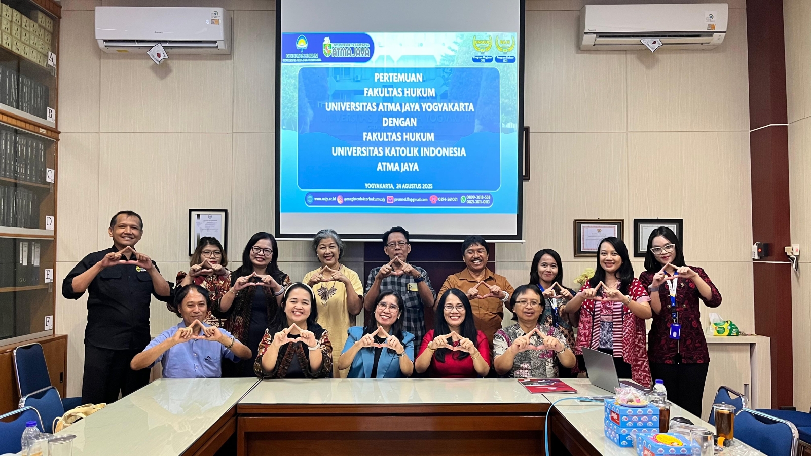 Kunjungan Fakultas Hukum Unika Atma Jaya ke Fakultas Hukum Universitas Atma Jaya Yogyakarta Dalam Rangka Membandingkan Kinerja, Praktik, dan Hasil Akademik Image