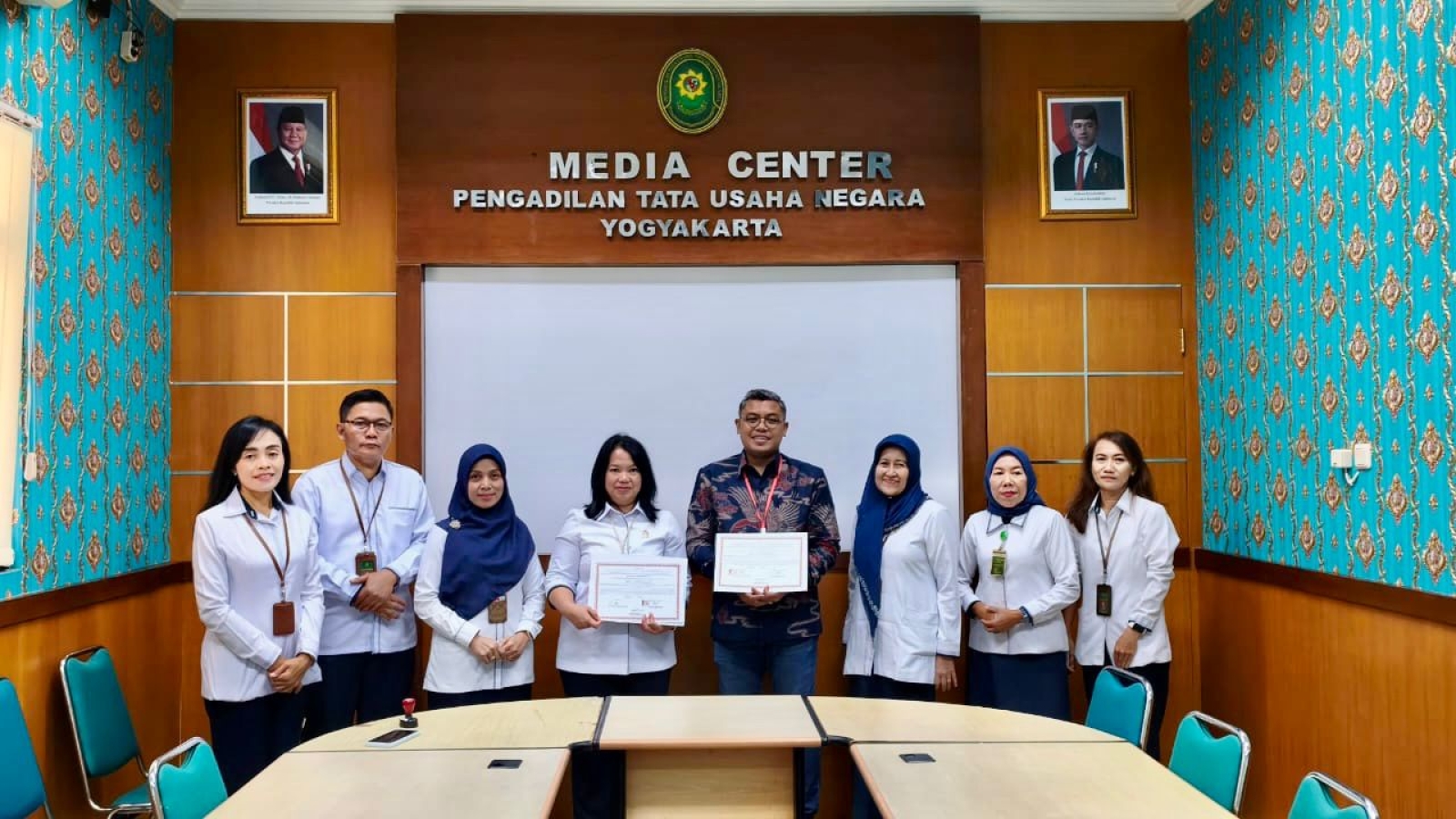 Penandatanganan MoU dan Pakta Integritas antara PTUN Yogyakarta dengan PBKH FH UAJY Mengenai Layanan Pos Bantuan Hukum Image