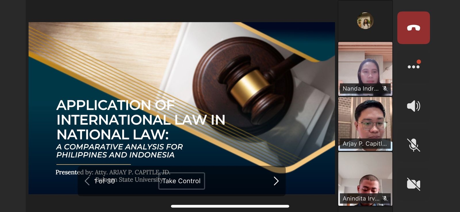 FH UAJY bersama BulSu CCJE Selenggarakan Online Lecture Series: “International Law“ Image