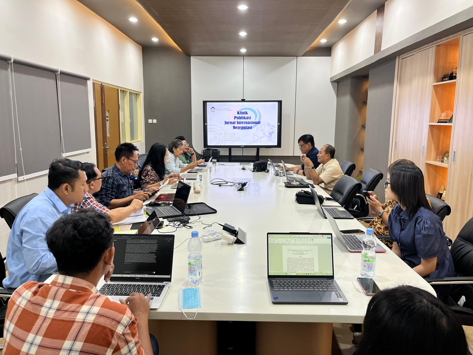 FH UAJY Selenggarakan Kegiatan Klinik Publikasi Jurnal Internasional Bereputasi bagi Dosen dan Mahasiswa S3 Image