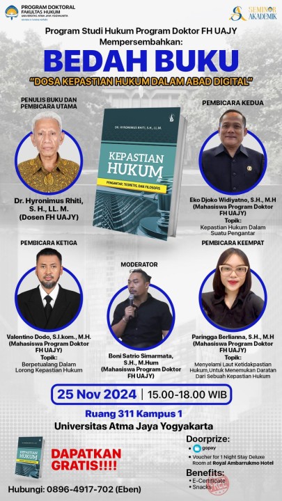 Fakultas Hukum UAJY